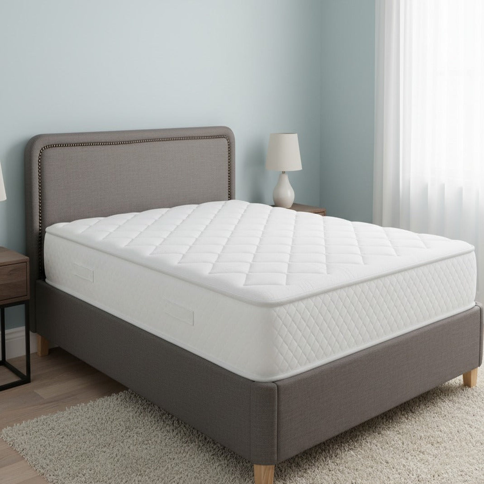 NZ Made Ammy Bed Frame + Bliss Max Medium Mattress
