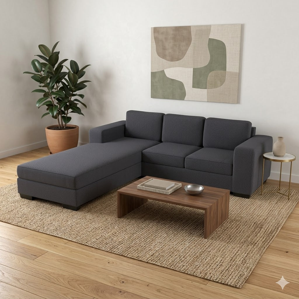 NZ Made CloudNine 3 Seater with Chaise Corner Sofa - Image 6 | Furniture World NZ