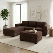 NZ Made CloudNine 3 Seater with Chaise Corner Sofa - Image 8 | Furniture World NZ