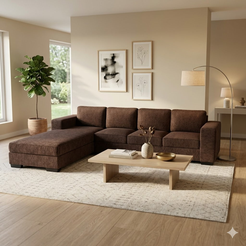 NZ Made CloudNine 4 Seater with Chaise Corner Sofa - Image 6 | Furniture World NZ