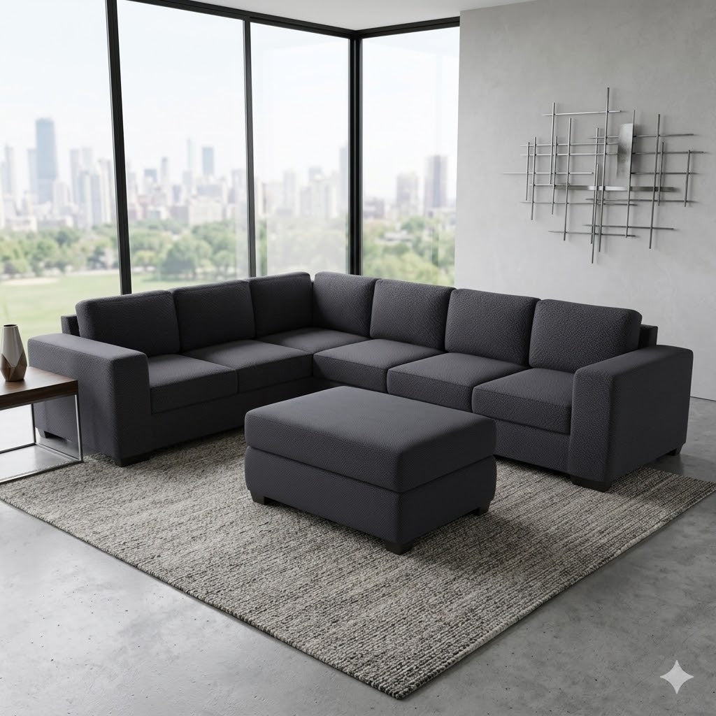 NZ Made CloudNine 6 Seater Corner Sofa - Image 6 | Furniture World NZ