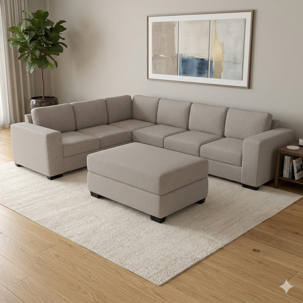 NZ Made CloudNine 6 Seater Corner Sofa - Image 4 | Furniture World NZ