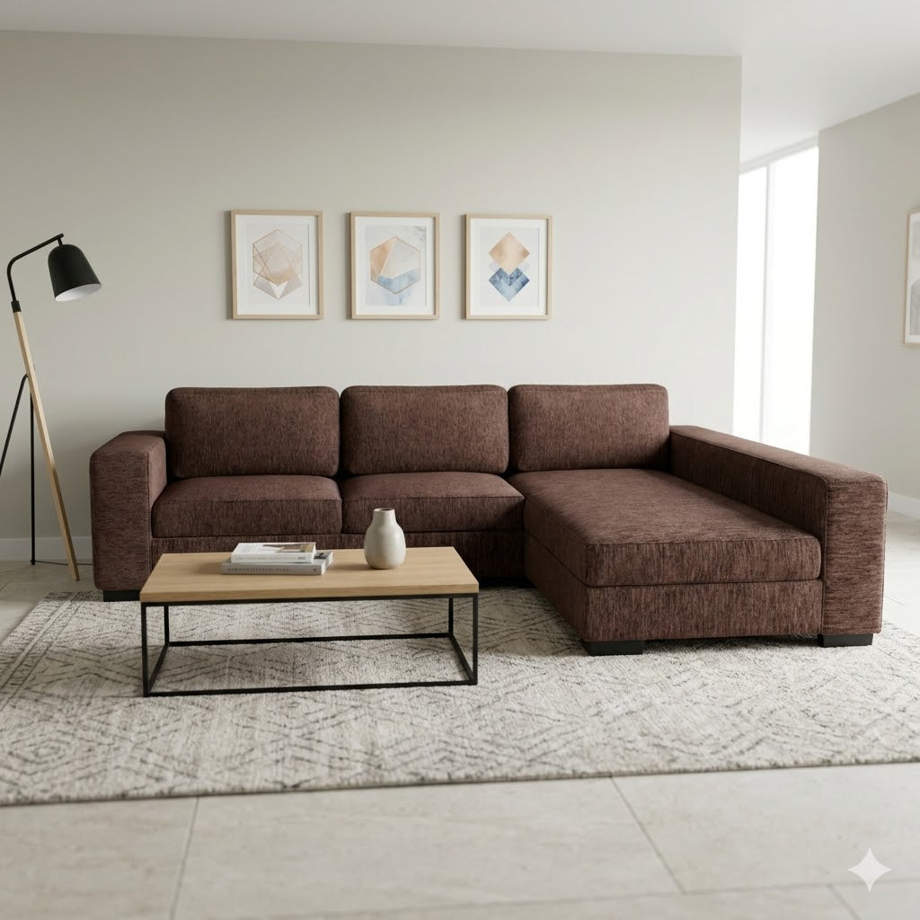 NZ Made CloudNine Long-Arm with Chaise Corner Sofa - Image 5 | Furniture World NZ
