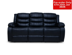 CozyCrown 3RR Recliner with Cup Holder Black- Pre-Order