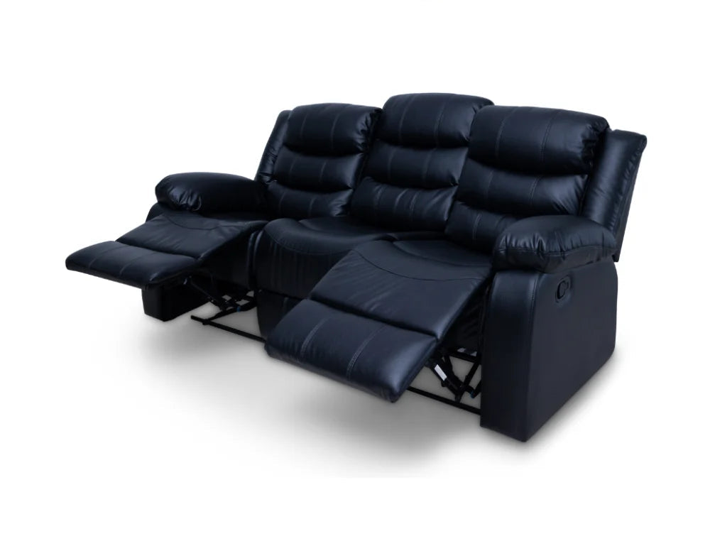 Cozycrown 3Rr Recliner With Cup Holder Black- Pre-Order