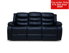 CozyCrown 3RR Recliner with Cup Holder Black - Pre-Order