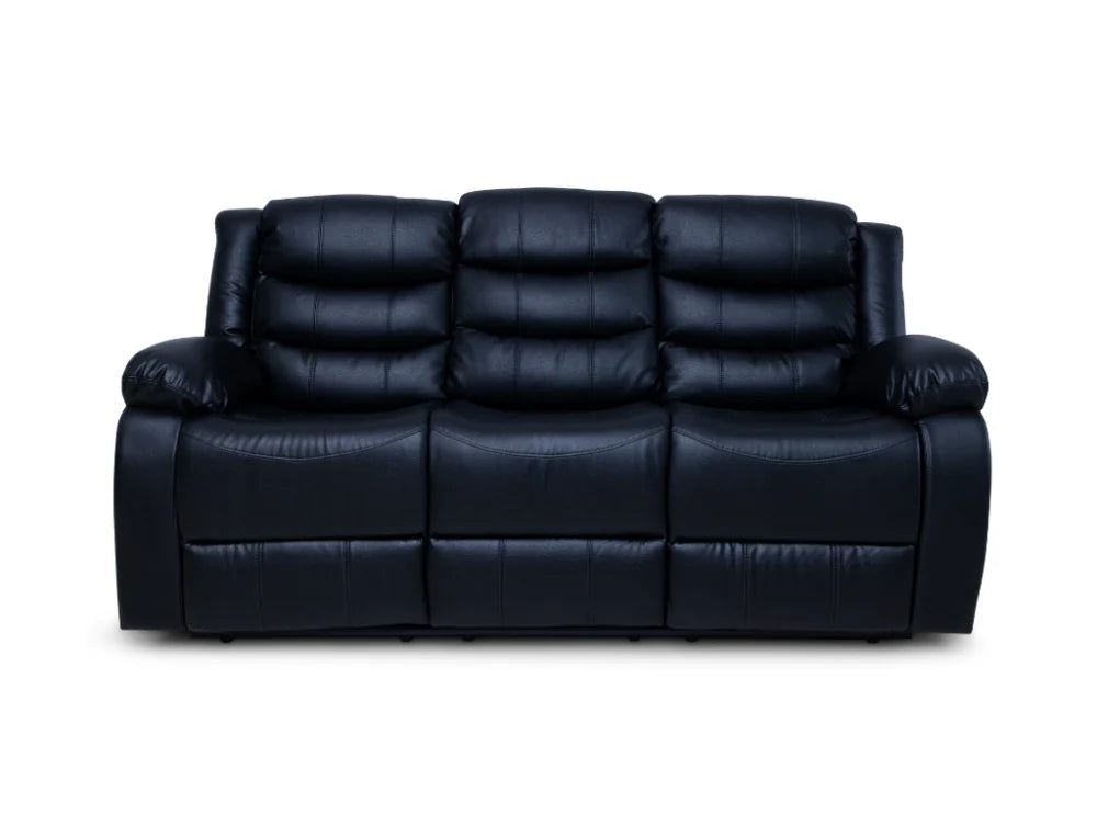 Cozycrown 3Rr Recliner With Cup Holder Black- Pre-Order