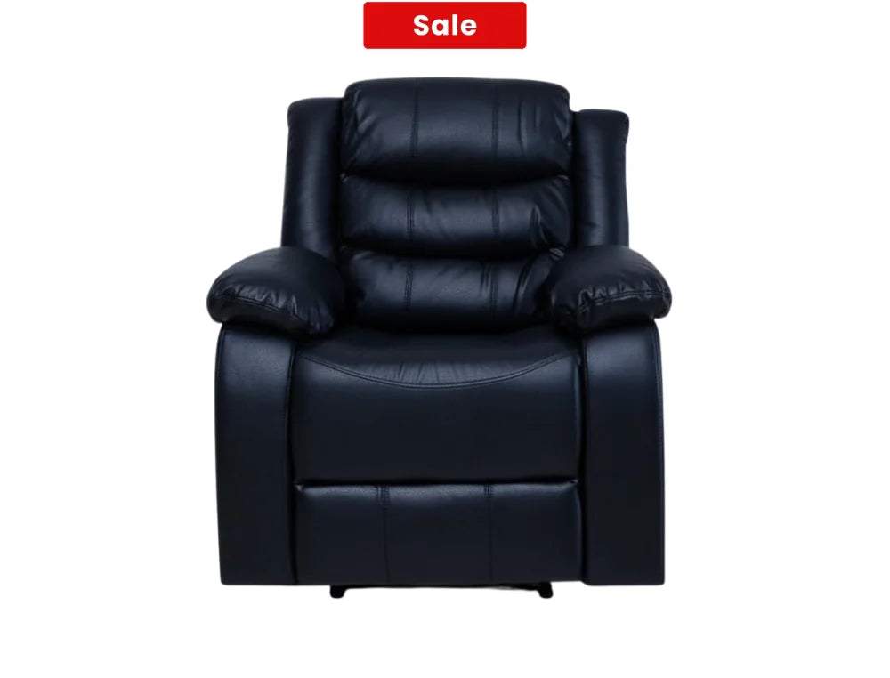 CozyCrown Recliner Chair Black