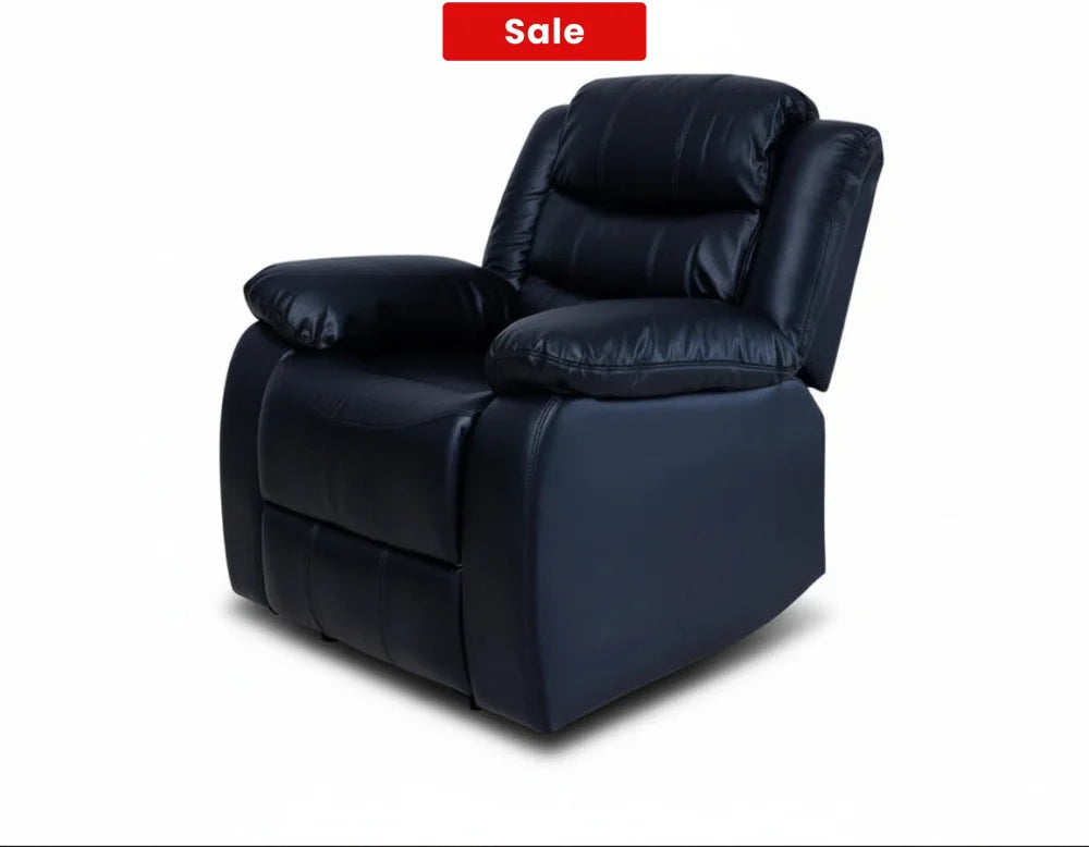 CozyCrown Recliner Chair Black