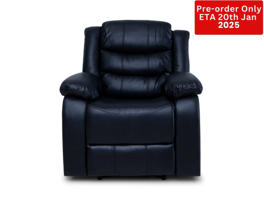 Cozycrown Recliner Chair Black - Pre-Order