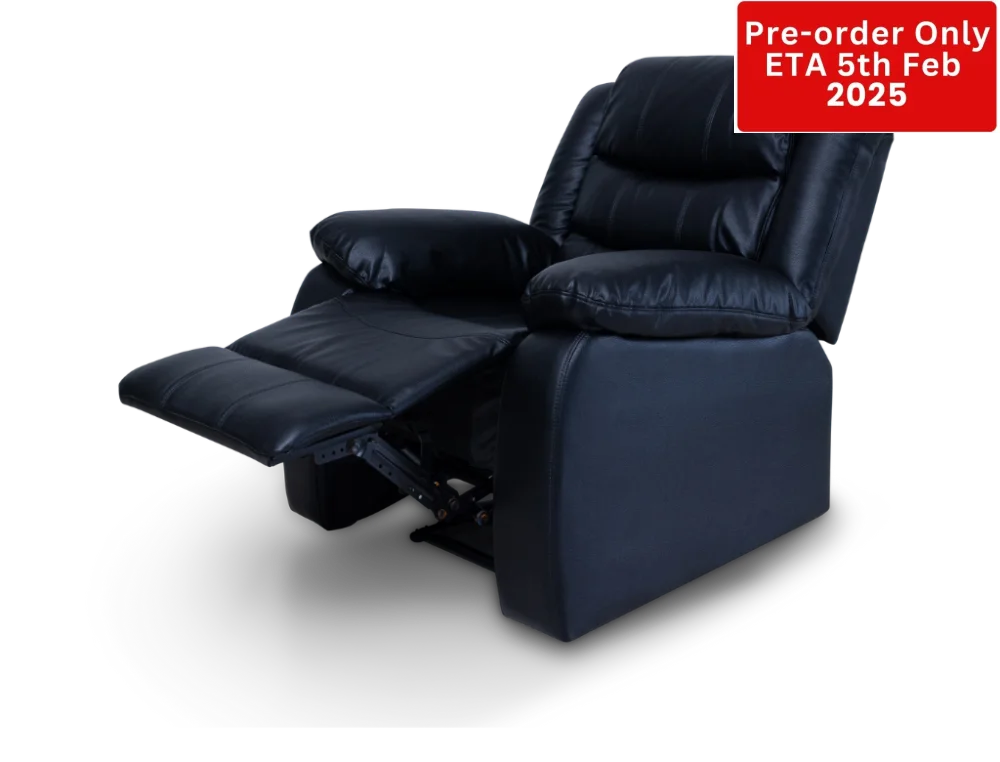 Cozycrown Recliner Chair Black - Pre-Order