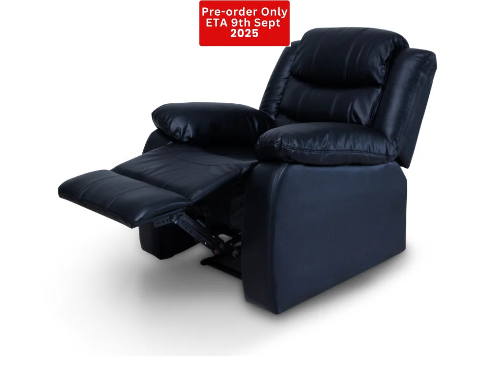 Cozycrown Recliner Chair Black - Pre-Order