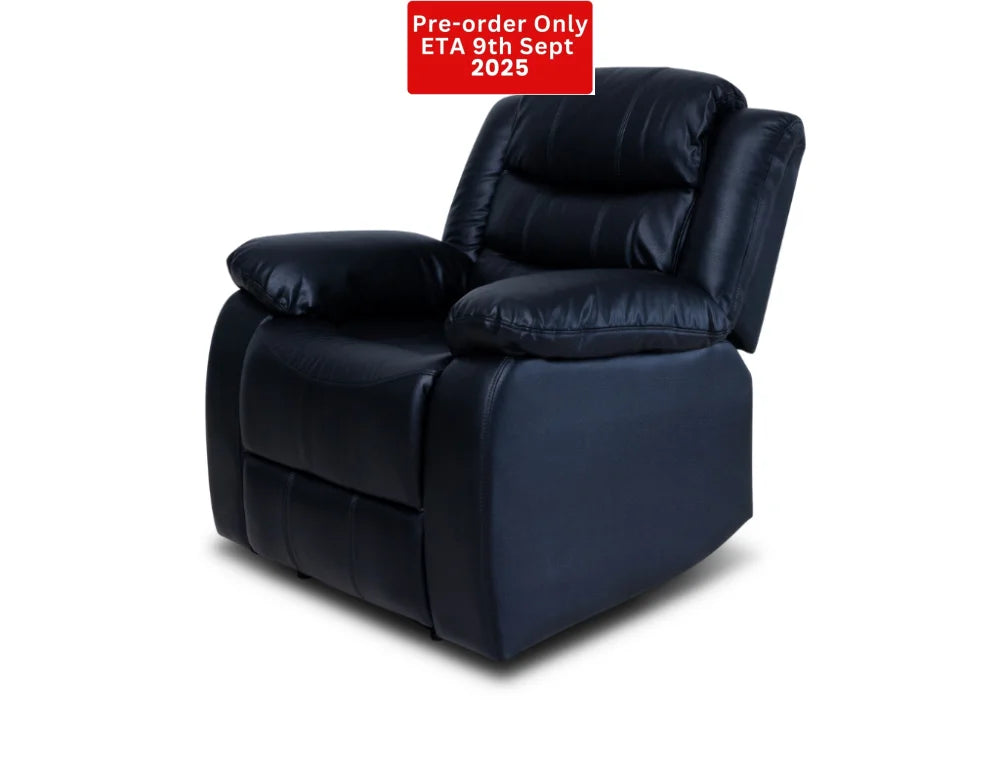 Cozycrown Recliner Chair Black - Pre-Order