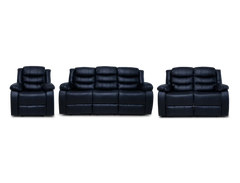CozyCrown Recliner Suite Collection Black - Pre-Order