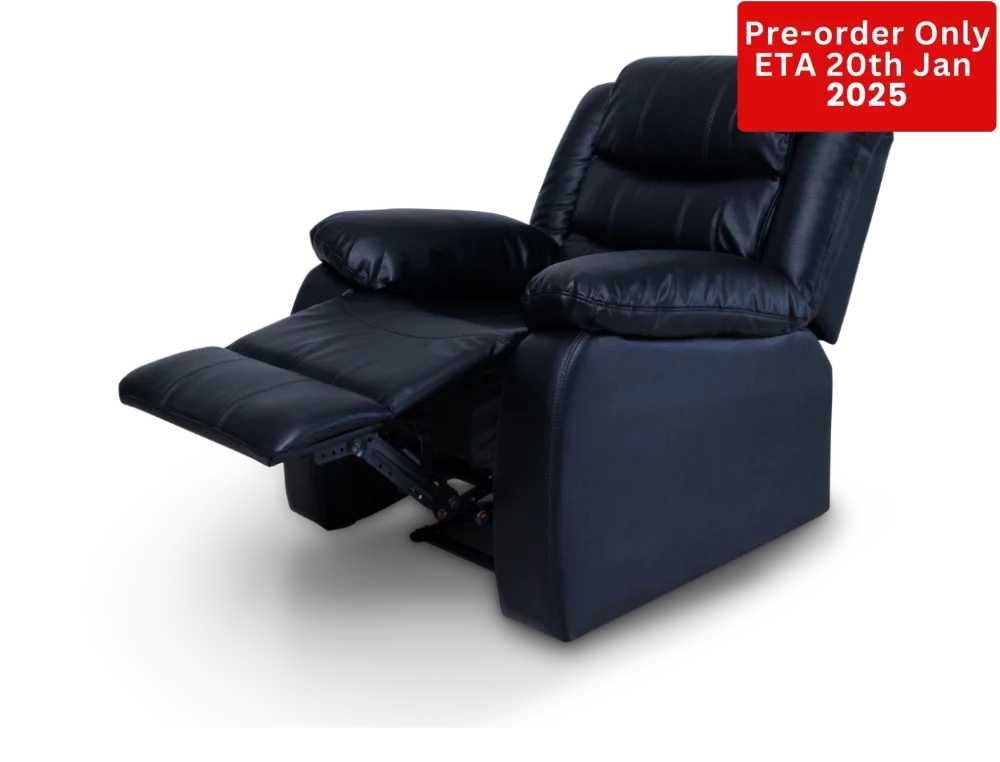 Cozycrown Recliner Suite Collection Black Pre- Order Only Chair