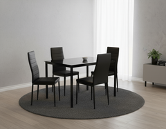 Niko Dining Table + Rio Chairs Dining Suite