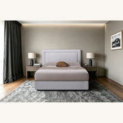 HH02 Herne Bay Fabric Headboard — Double / Queen / Alabaster Oatmeal [Furntech SKU: PR341]