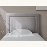HH02 Herne Bay Fabric Headboard — Single / King Single / Steel [Furntech SKU: PR860]
