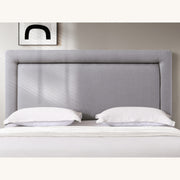 HH02 Herne Bay Fabric Headboard — Double / Queen / Steel [Furntech SKU: PR862]