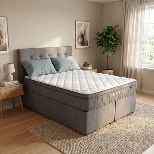 NZ Made SleepVault Storage Bed + SleepTime Ultra Mattress - lifestyle