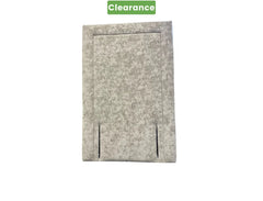 Eclipsed Framed Headboard Linen :Single-Floor Model