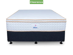 Eco Bed Base + Bliss Mattress Cali King - Floor Model
