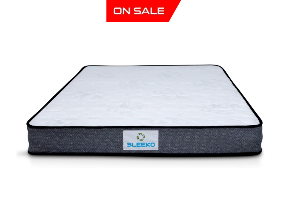 Eco Bed Base + Sleeko Mattress Queen Bedroom Furniture Sets