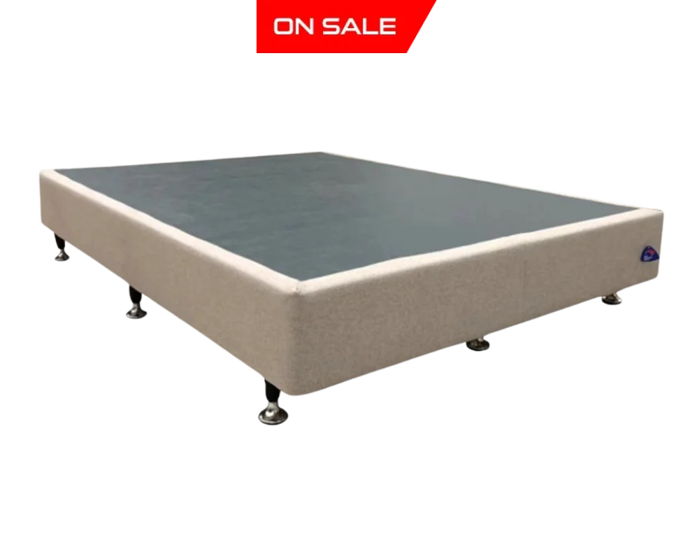 Sleeplite Mattress + Eco Bed Base Single / Beige Bedroom Furniture Sets