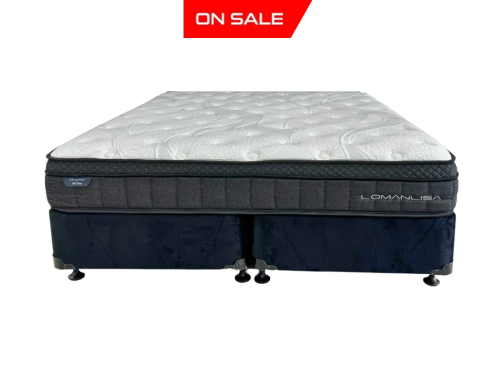 Sleepmax Pp Pro Mattress + Eco Bed Base Single / Black Bedroom Furniture Sets