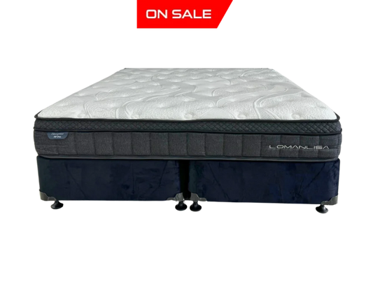 Sleepmax Pp Pro Mattress + Eco Bed Base Single / Black Bedroom Furniture Sets