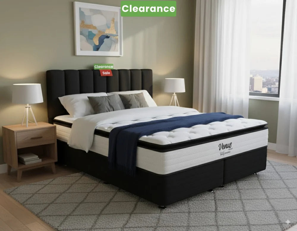 Eco Bed Base+ Venus Medium Mattress: King Floor Model
