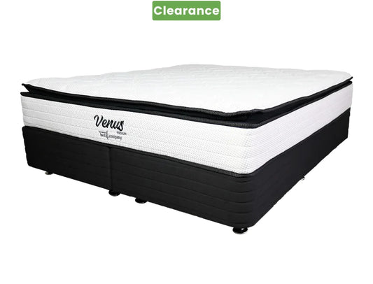 Eco Bed Base + Venus Medium Mattress: King Floor Model