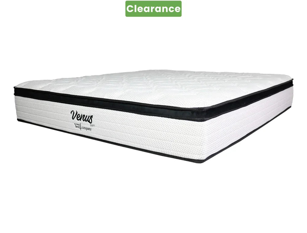 Eco Bed Base + Venus Plush Mattress: Super King Floor Model