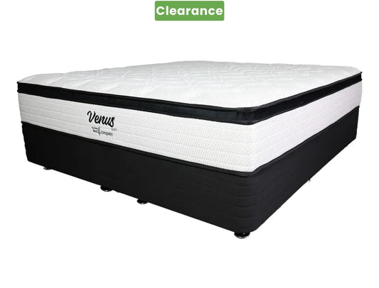 Eco Bed Base + Venus Plush Mattress: Super King Floor Model