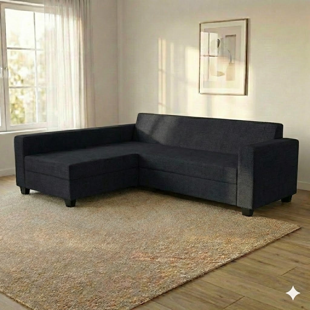 NZ Made Eco Long-Arm with Chaise Corner Sofa