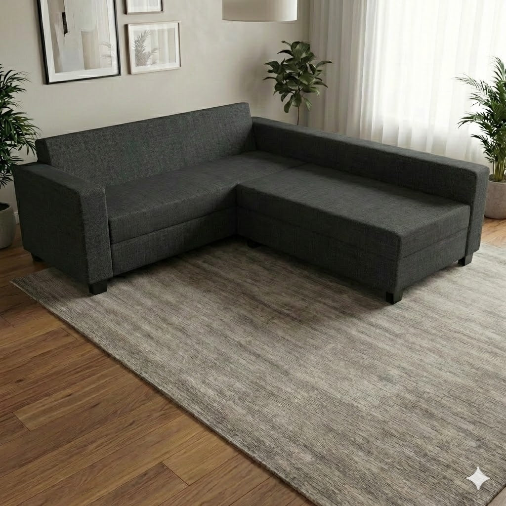 NZ Made Eco Long-Arm with Chaise Corner Sofa
