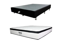 NZ Made Eco Bed Base+ Venus Plush Mattress