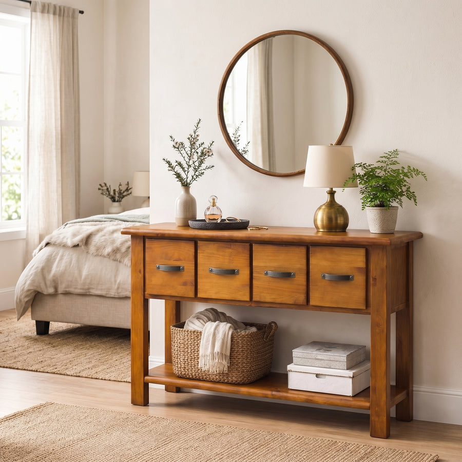 Edison 4 Drw Hall Table | Furniture World NZ
