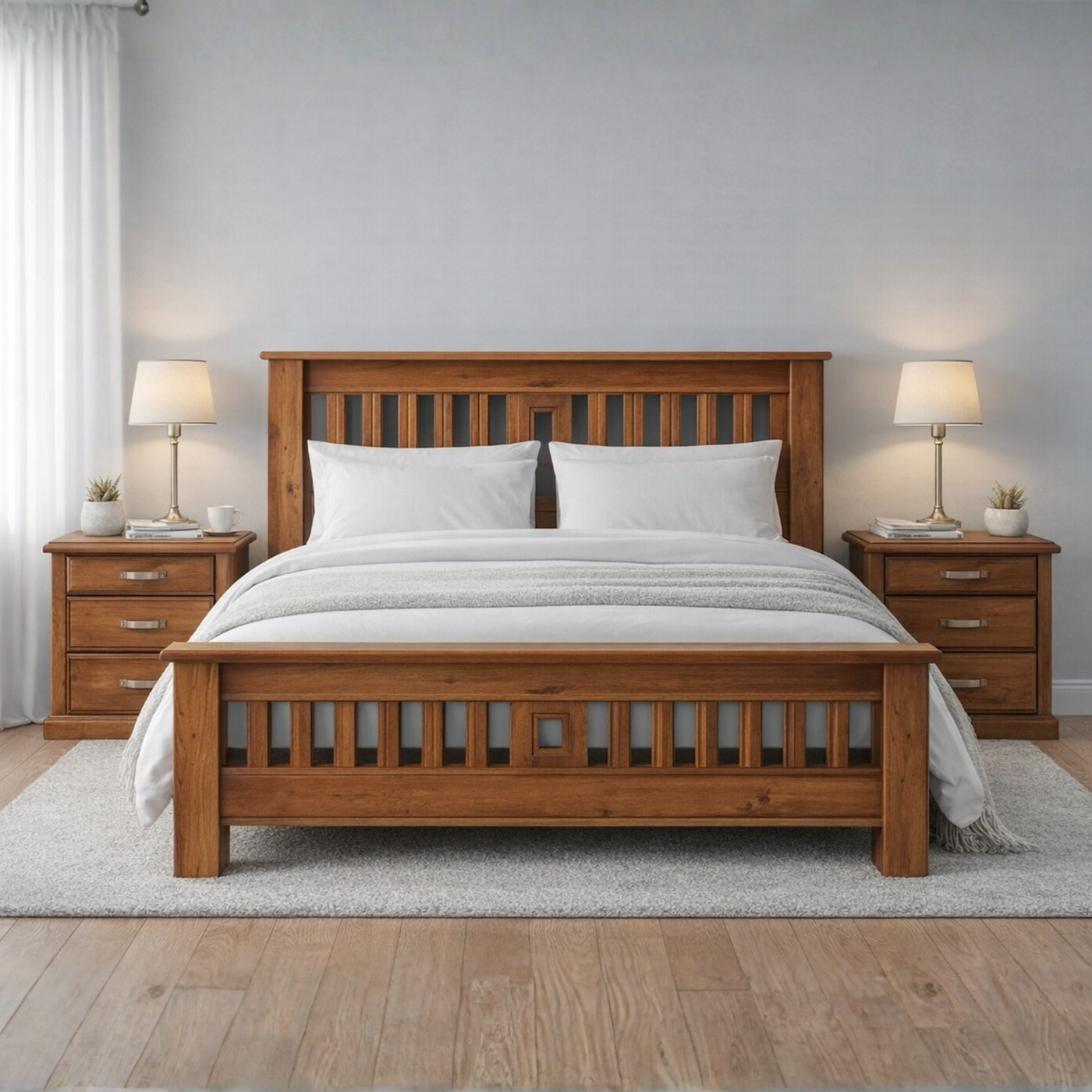 Edison Bed Frame +SleepTime X-Firm Mattress | Furniture World NZ