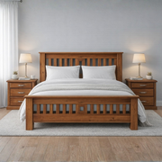 Edison Bed Frame +SleepTime X-Firm Mattress | Furniture World NZ