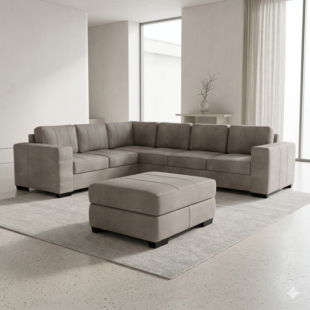 NZ Made Evoque 6 Seater Corner Sofa - Image 20 | Furniture World NZ