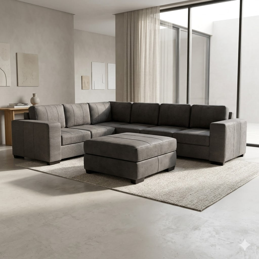 NZ Made Evoque 6 Seater Corner Sofa - Image 24 | Furniture World NZ