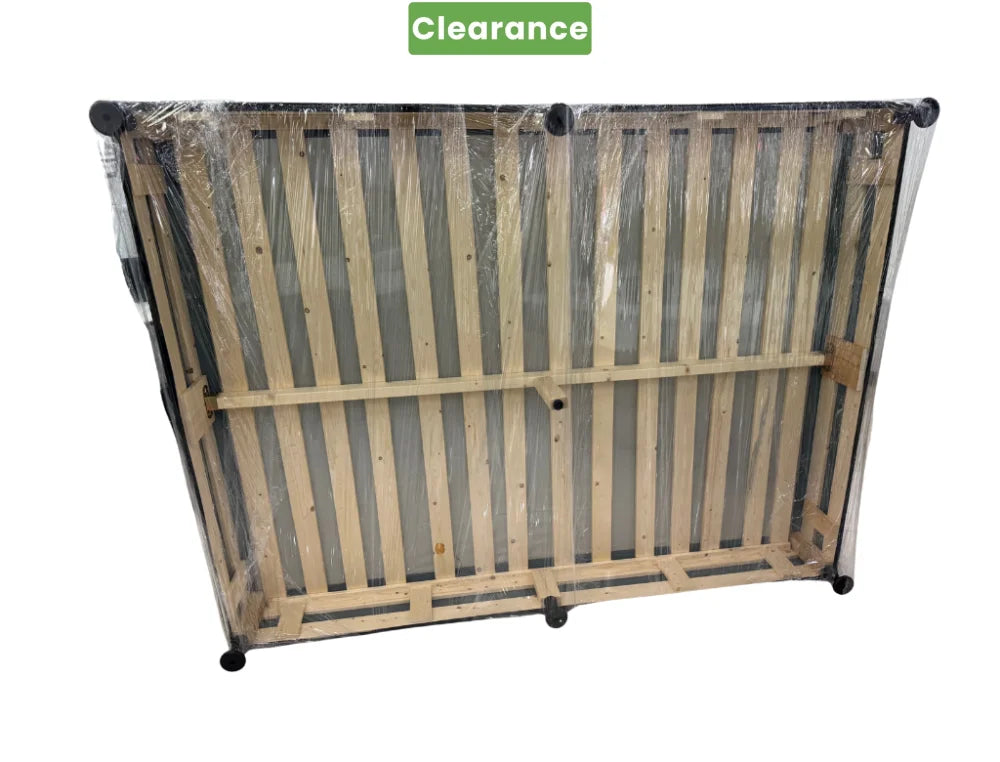 Flexi Bed Base in a Box-Black Velvet+ SleepTime Pocket Pillowtop Mattress | Furniture World Auckland