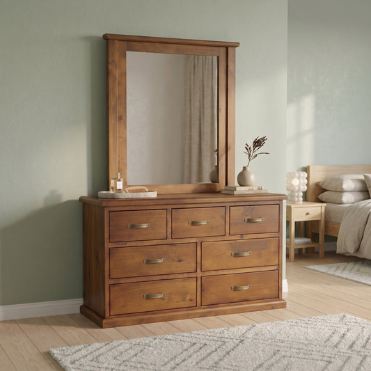 Edison 7-Drawer Dresser / Mirror