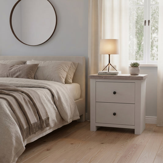 Lincoln 2 Drw Bedside