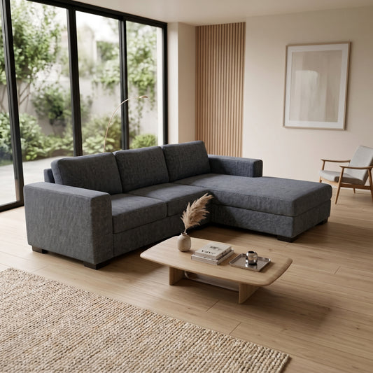 NZ Made CloudNine 3 Seater Corner Sofa With Reversible Chaise