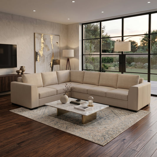 NZ Made Harbor 6 Seater Corner Sofa