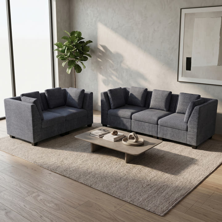 NZ Made Vellora 3+2 Seater Modular Sofa