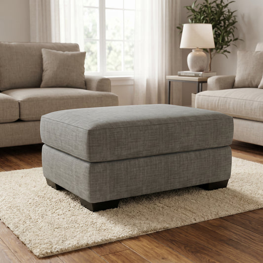 Cloudnine Ottoman Grey Colour - Floor Model