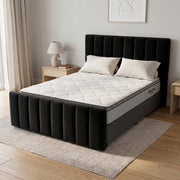 NZ Made Wave Plus Bed Frame + Bliss Max Medium Mattress